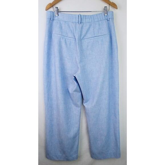Abercrombie & Fitch SZ 32/14 Curve Love Sloane Tailored Pant Blue NWOT - Picture 7 of 10